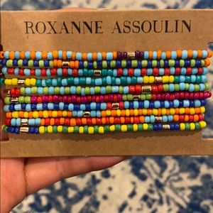 NWT Roxanne Assoulin Patchwork Brite bracelet (10)